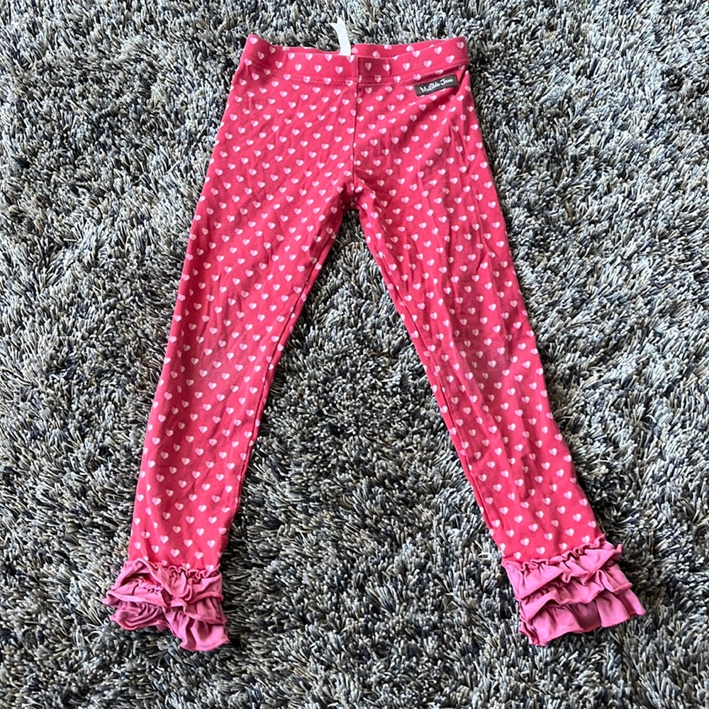 Matilda Jane ruffle bottom leggings.